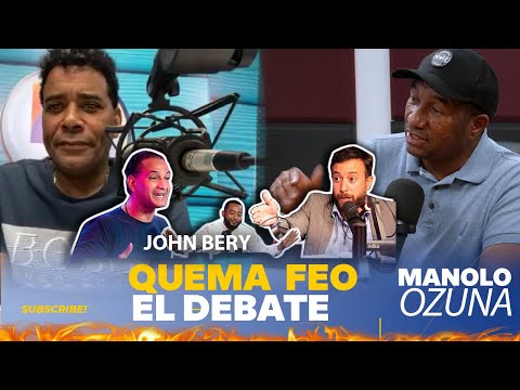 TIRO DURO!!! JOHN BERRY ACABA CON EL DEBATE AGUSTIN LAJE VS  JOSE LALUZ