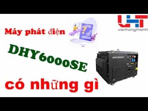 Máy phát điện Đà Nẵng – Hyundai DHY6000SE