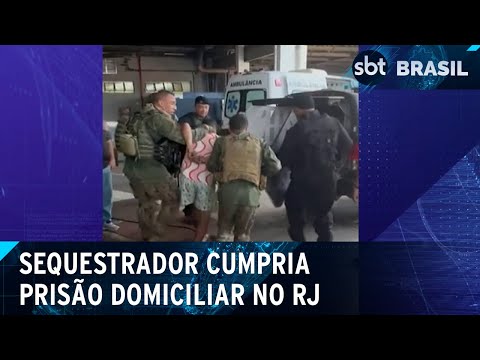 Sequestrador que fez passageiros de reféns no RJ cumpria prisão domiciliar | SBT Brasil (13/03/24)