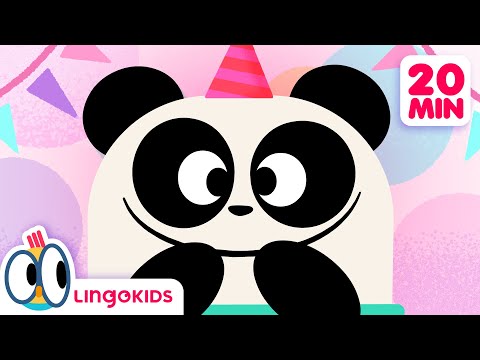 HAPPY BIRTHDAY SONG 🎂🎉 + More Party Songs for Kids | Lingokids