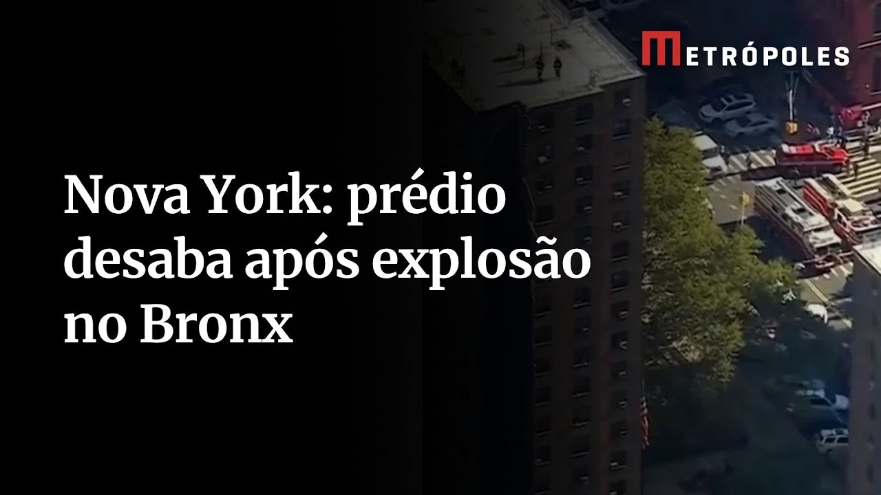 Explosão em Nova York provoca desabamento parcial de prédio