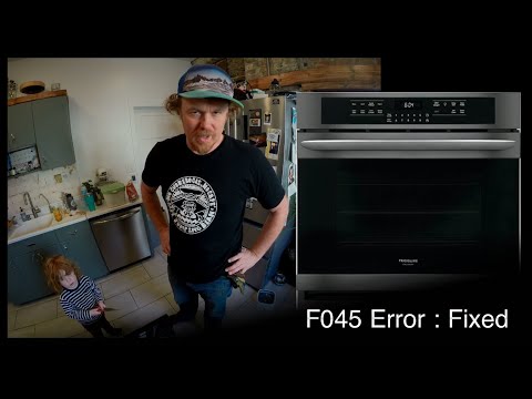 Frigidaire F045 error - Fixed!