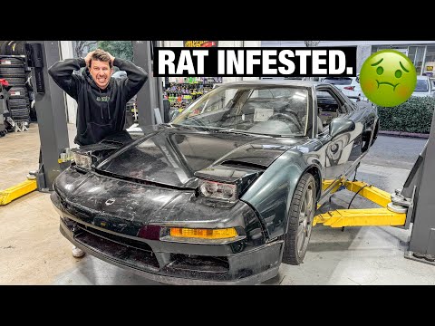 NSX Restoration: Power Washing, Interior Cleaning, and Wiring Discoveries