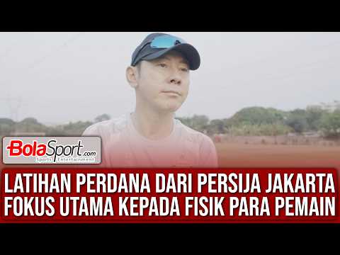 Kata Shin Tae-yong Usai Jalani Sesi Latihan Perdana di Persija
