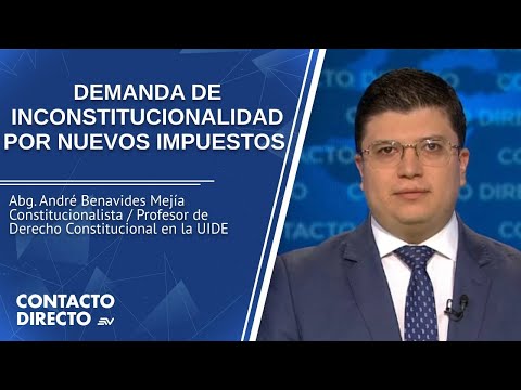 Entrevista con André Benavides - Constitucionalista | Contacto Directo | Ecuavisa