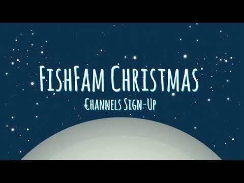 FishFam Christmas 2022 Channel Host Sign-Ups Are you a fishkeeping channel that does regular live streams?
Do you want to participate in FishFam 