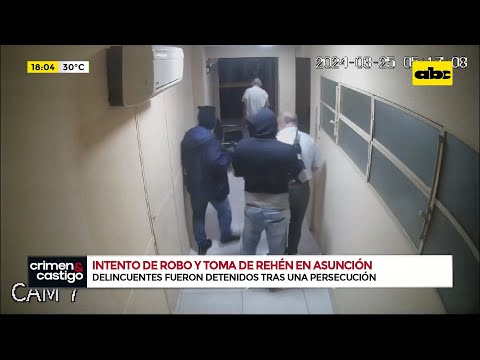 Videos de terror: cronología de como fue el asalto con toma de rehén en Asunción