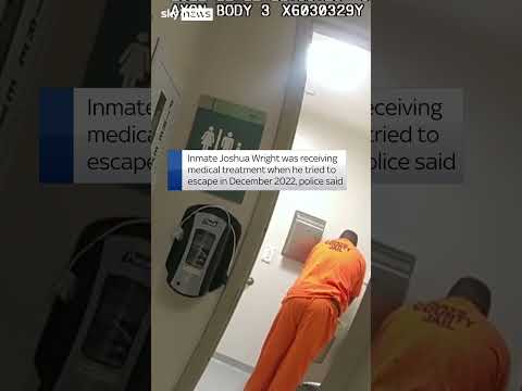 Texas officer’s bodycam footage shows moment inmate was fatally shot in hospital
