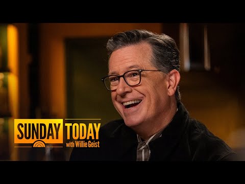 Stephen Colbert talks new cookbook, family, rise in late-night