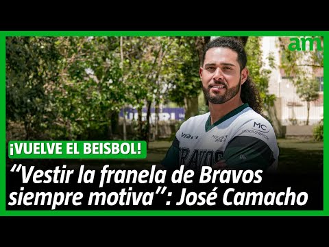 Jose? Camacho beisbolista de BRAVOS de León está listo para iniciar la temporada