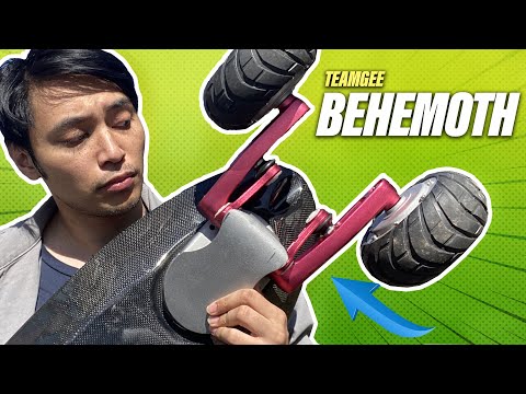 Teamgee Behemoth Electric Skateboard TEST RIDE