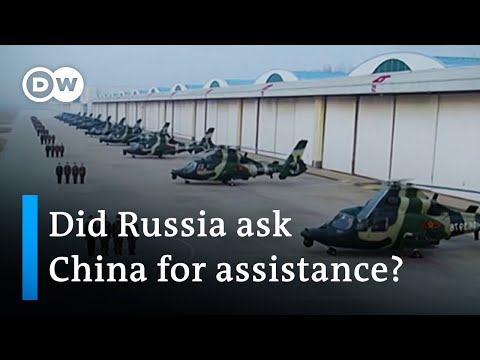 China denies receiving requests for military aid from Russia | DW News