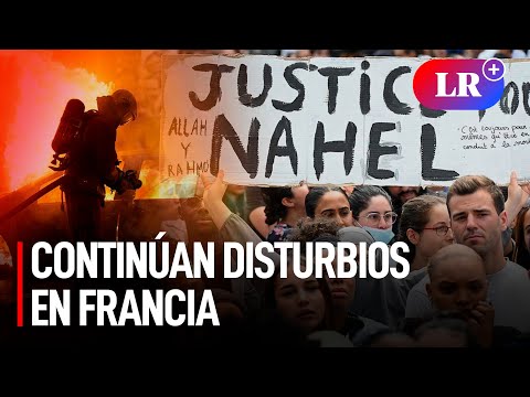 Continúan PROTESTAS en FRANCIA tras MUERTE de joven BALEADO por POLICÍA