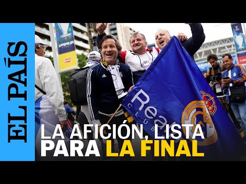 CHAMPIONS | La afición del Real Madrid se preparan para la final en Wembley confiados de ganarla