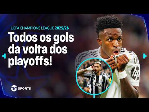 VINI JR COLOCANDO O REAL NAS OITAVAS E CLASSIFICAÇÕES HEROICAS! OS 30 GOLS DA RODADA NA CHAMPIONS