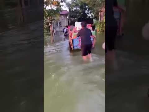 Mưa lũ khổ bà con quá thôi #xuhuongyoutube #xuhung #thainguyen