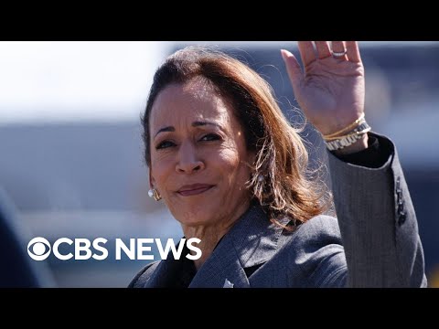 Harris makes headway on economy among voters in new CBS polling