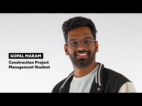 MSc Construction Project Management with BIM | Indian Student Profile | Gopal Maram