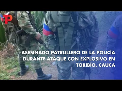 Asesinado patrullero de la policía en Toribío, Cauca | 31.12.22 | Telepacífico Noticias