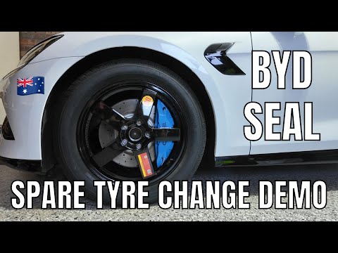 Braumach Spare Wheel and Tyre for BYD Seal | Testing & Demonstration