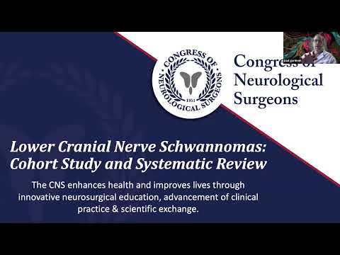 Journal Club Podcast: Lower Cranial Nerve Schwannomas: Cohort Study
and Systematic Review