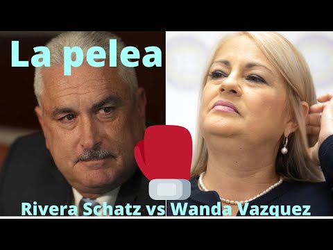 Thomas Rivera Schatz vs Wanda Vazquez con los guantes puestos