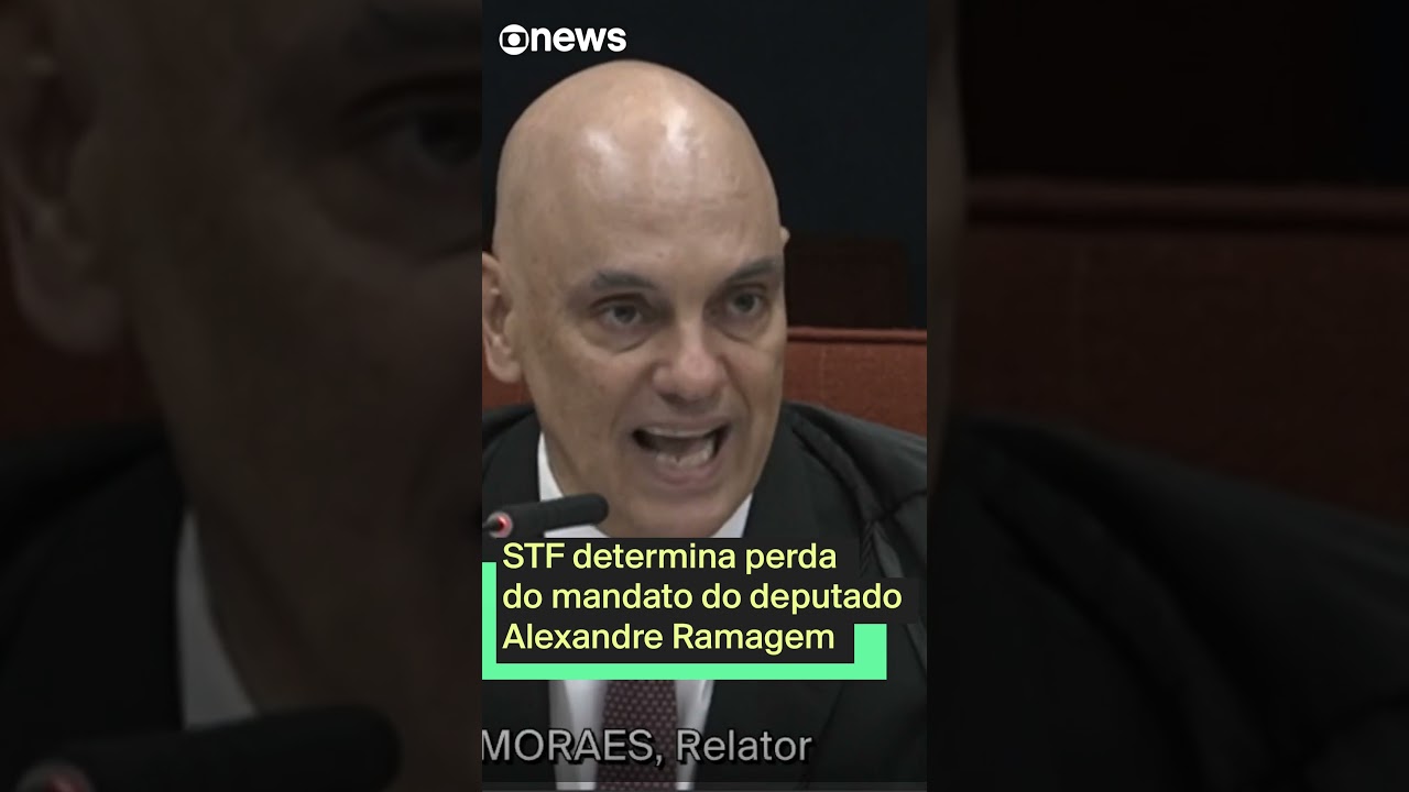 STF determina perda do mandato do deputado Alexandre Ramagem