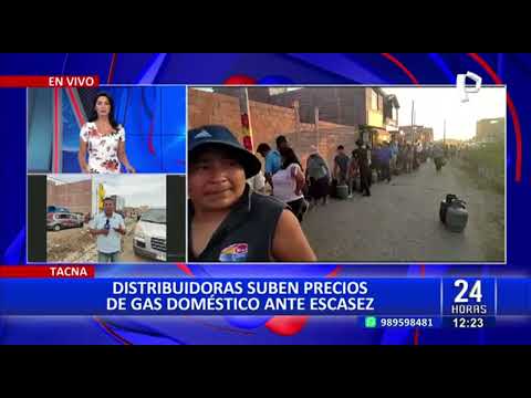 Tacna: incrementan precios de gas doméstico debido al bloqueo de vías