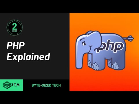 What is PHP? | PHP Explained in 2 Minutes For BEGINNERS.