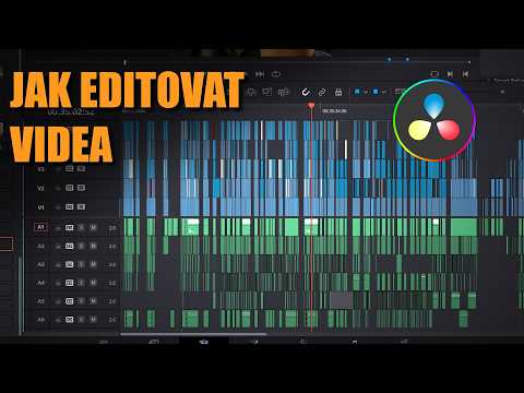 Základy střihu videa | DaVinci resolve tutorial Cz