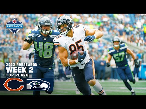 Chicago Bears Top Plays vs. Seattle Seahawks | NFL 2022 Preseason Week 2 video clip