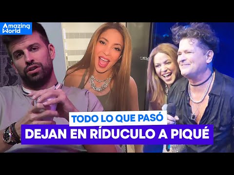 Lo volvió hacer: Shakira sorprende a todos en concierto de Carlos Vives al enviar indirecta a Piqué.