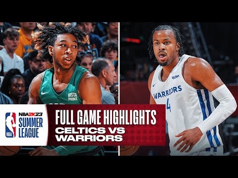 CELTICS vs WARRIORS | NBA SUMMER LEAGUE | FULL GAME HIGHLIGHTS video clip