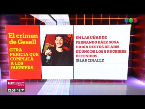 Crimen de Fernando: LAS PERICIAS COMPLICAN A LOS RUGBIERS - El Noti de la Gente