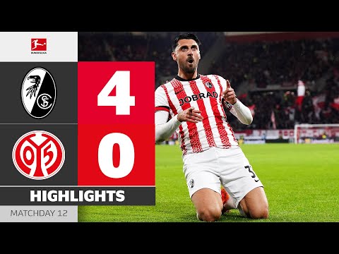 Freiburg Breezes Past Mainz! | SC FREIBURG - MAINZ 05 | Highlights | Matchday 12 – Bundesliga