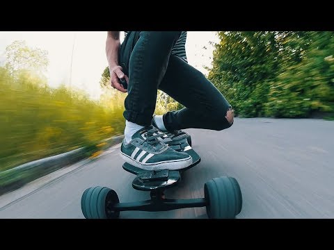 New 50kmh Electric Skateboard - Range Test