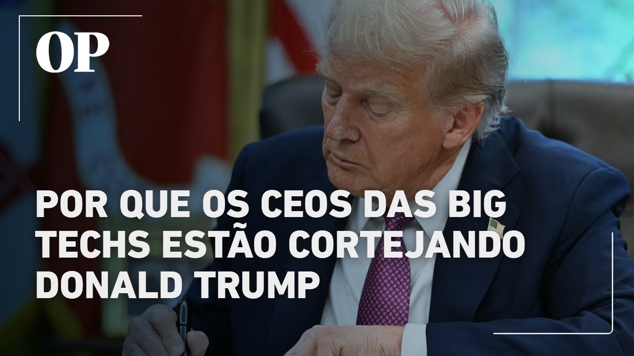 Por que os CEOs das big techs estão cortejando Donald Trump