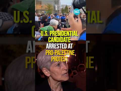 U.S. Presidential Candidate Arrested At Pro-Palestine Protest | Watch