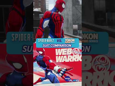 Marvel's Spider-Man 2 vs Marvel Tokon: Fighting Souls Suit Comparison