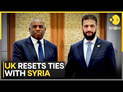 UK FM Lammy Meets Syrian Interim President, Pledges $129 Million Aid To Syria | WION