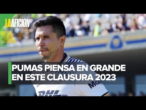 Jesús Molina: “Pumas tiene equipo para aspirar al título de la Liga MX”