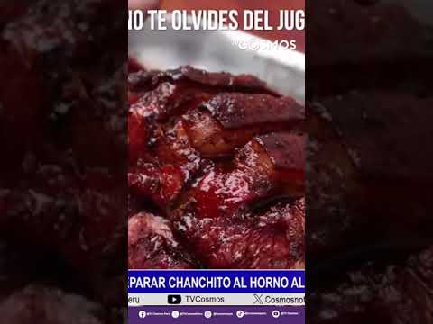 Cena navideña: Chanchito al horno con sabor peruano