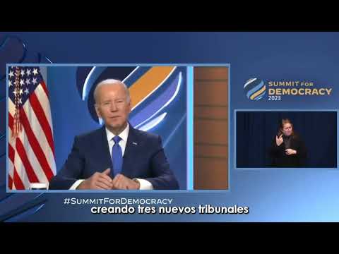 Presidente de EE.UU. Joe Biden reconoce los esfuerzos que hace el Gobierno de Luis Abinader