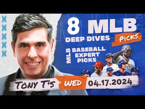 8 FREE MLB Picks and Predictions on MLB Betting Tips for Today, Wednesday 4/17/2024