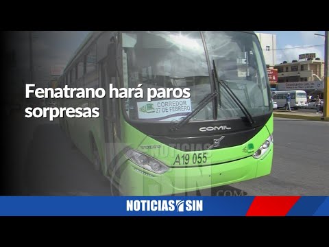 Fenatrano hará paros sorpresas