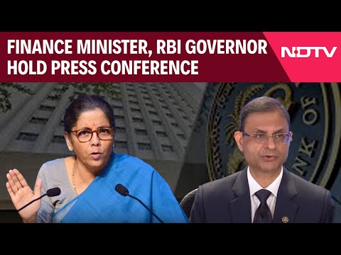 RBI LIVE: Finance Minister Nirmala Sitharaman Along With RBI Governor Hold Press Conference In Delhi