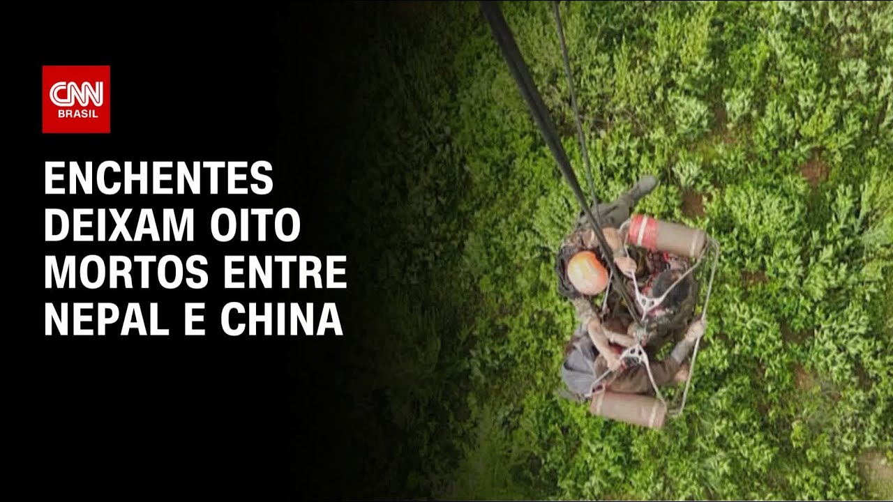 Enchentes deixam oito mortos e dezenas de desaparecidos entre Nepal e China | LIVE CNN