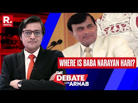 Spiritual Guru Narayan Hari Absconding Since Hathras Stampede Tragedy | Debate With Arnab