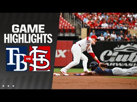 Rays vs. Cardinals Game Highlights (8/6/24) | MLB Highlights