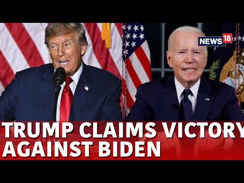 Donald Trump Speech Live | Trump Claims Big Victory over Biden in CNN Presidential Debate | N18G